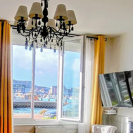 Le Welcome Vue Port Appartement Plain Pied Fécamp Exterior foto